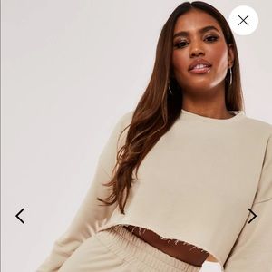 PrettyLittleThing Cropped Sweatshirt